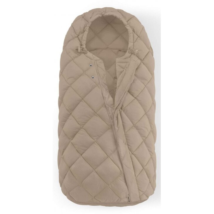 "Cybex Snogga 2" - vaikiško vežimėlio miegmaišis | Almond Beige 1 "Cybex Snogga 2" - vaikiško vežimėlio miegmaišis | Almond Beige 1