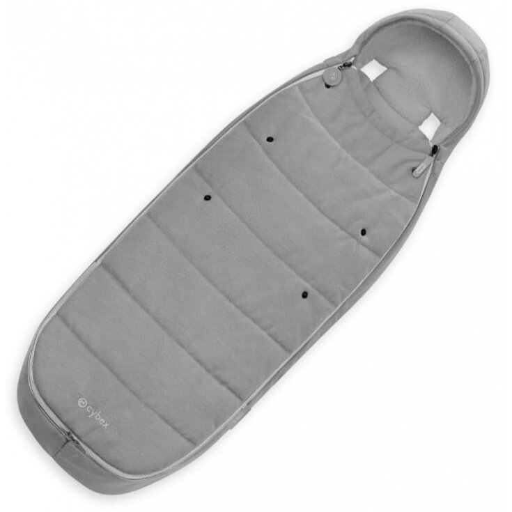 "Cybex Footmuff Gold" - žieminis miegmaišis vežimėliui | Grey "Cybex Footmuff Gold" - žieminis miegmaišis vežimėliui | Grey
