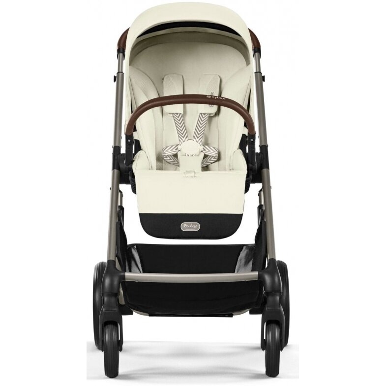 Cybex Balios S Lux 2.0 - vaikiškas vežimėlis | Seashell Beige 1 Cybex Balios S Lux 2.0 - vaikiškas vežimėlis | Seashell Beige 1
