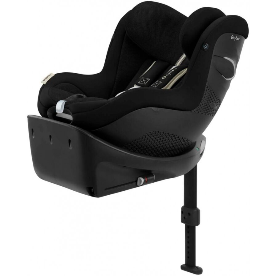 Cybex Sirona Gi i-Size - pasukama autokėdutė 360° | PLUS Moon Black Cybex Sirona Gi i-Size - pasukama autokėdutė 360° | PLUS Moon Black