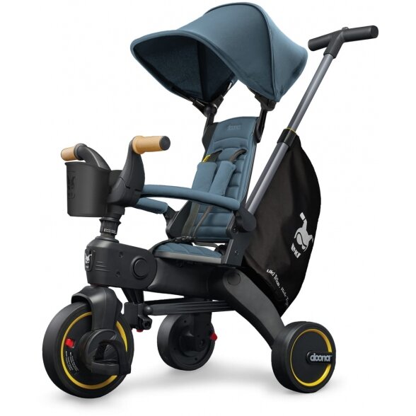 Doona Liki Trike S5 5w1 Deluxe - sulankstomas triratukas | Ocean Blue Doona Liki Trike S5 5w1 Deluxe - sulankstomas triratukas | Ocean Blue