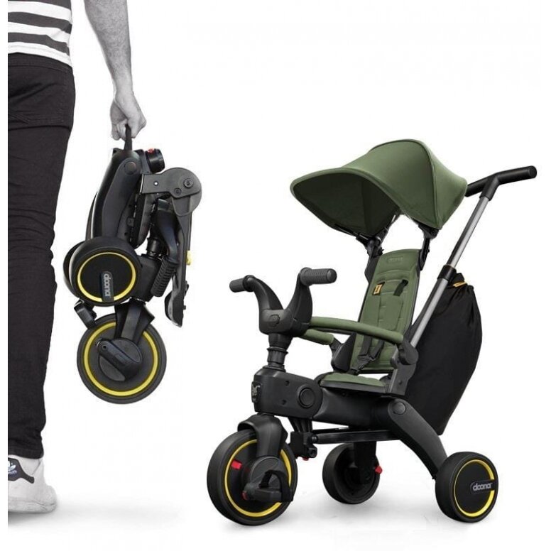 Doona Liki Trike S3 5w1 - sulankstomas triratukas | Desert Green 3 Doona Liki Trike S3 5w1 - sulankstomas triratukas | Desert Green 3