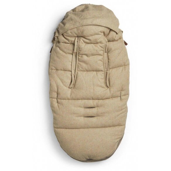 "Elodie Details" - miegmaišis vežimėliui | Wool Pure Khaki 2 "Elodie Details" - miegmaišis vežimėliui | Wool Pure Khaki 2