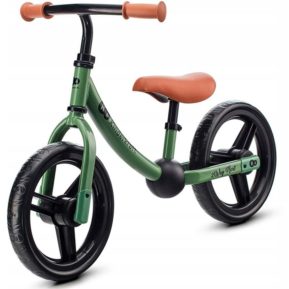 Kinderkraft 2Way Next - balansinis dviratis | Forest Green Kinderkraft 2Way Next - balansinis dviratis | Forest Green