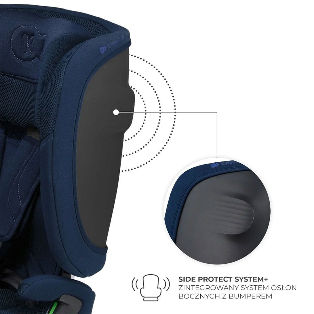 Kinderkraft Fix2Go - autokėdutė 76-150 cm, ~9-36 kg | Black 7