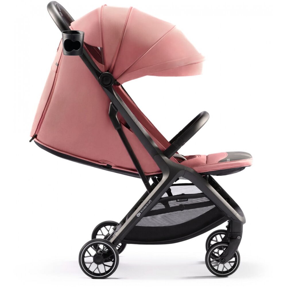 Kinderkraft Nubi 2 - lengvas vaikiškas vežimėlis iki 24 kg | Pink Quartz 2 Kinderkraft Nubi 2 - lengvas vaikiškas vežimėlis iki 24 kg | Pink Quartz 2
