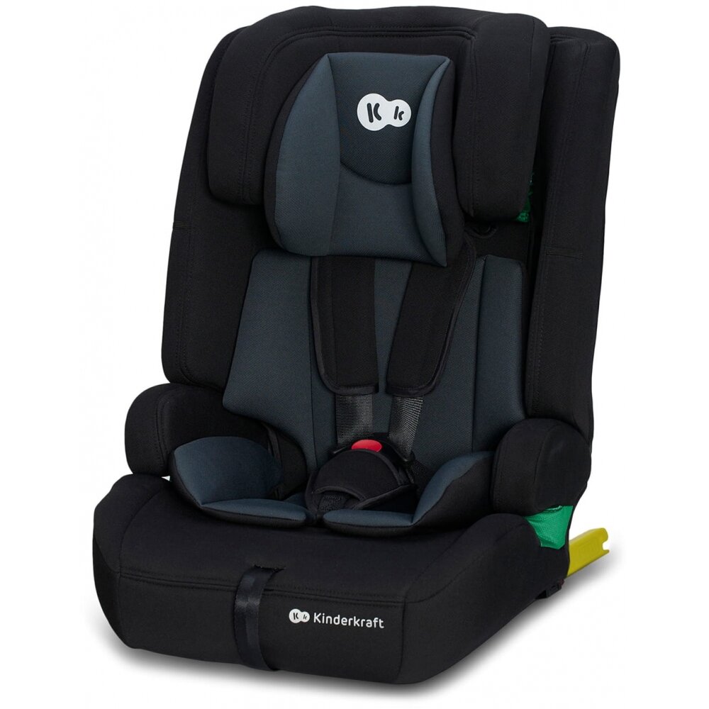 Kinderkraft Safety Fix 2 i-Size -  autokėdutė, ~9-36 kg | Black