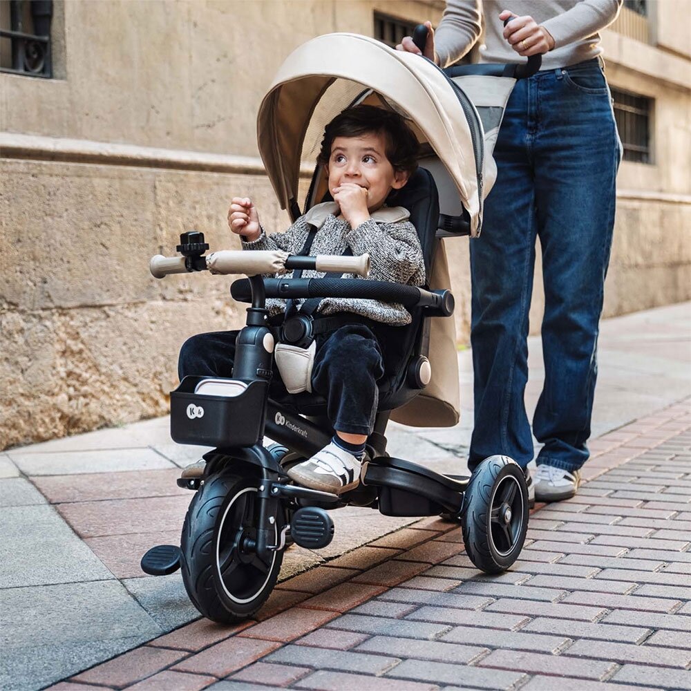 Kinderkraft Spinstep 2 Plus - vaikiškas triratukas 6in1 | Green 7 Kinderkraft Spinstep 2 Plus - vaikiškas triratukas 6in1 | Green 7