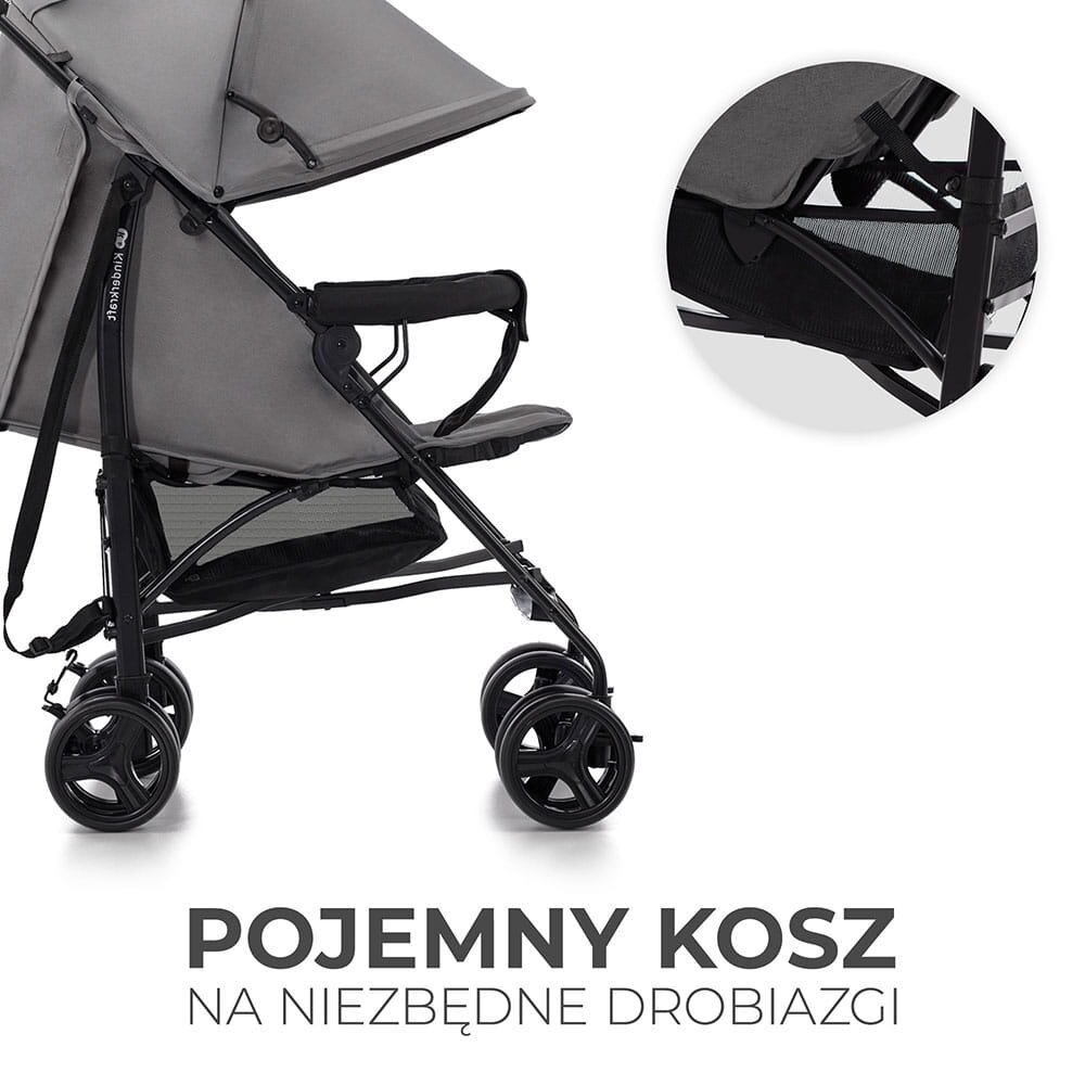 Kinderkraft Tik - vaikiškas vežimėlis, skėtukas | Stone Beige 6 Kinderkraft Tik - vaikiškas vežimėlis, skėtukas | Stone Beige 6