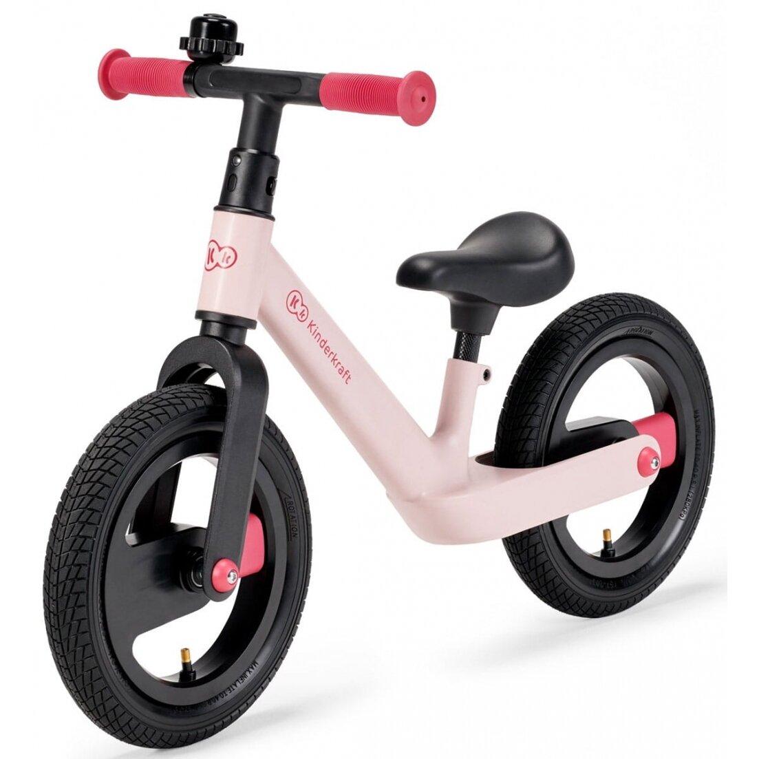 "Kinderkraft GoSwift" lengvas balansinis dviratis | Candy Pink