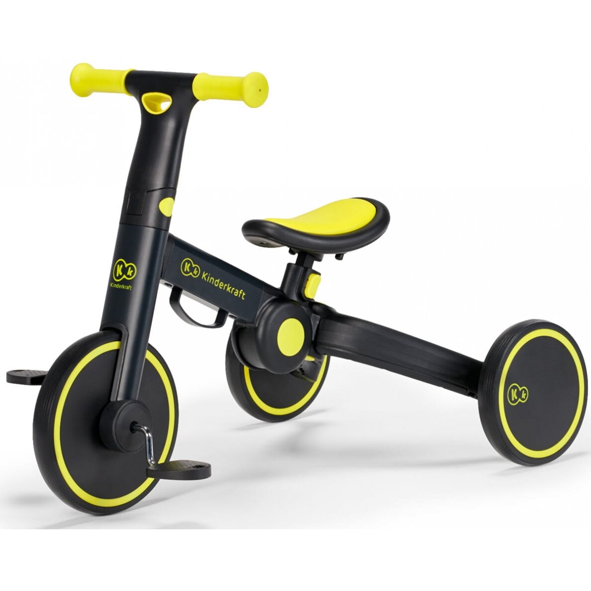 Kinderkraft 4Trike - triratukas "3-in-1" | Black Volt 2 Kinderkraft 4Trike - triratukas "3-in-1" | Black Volt 2
