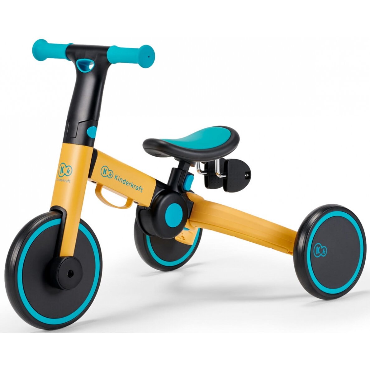 Kinderkraft 4Trike - triratukas "3-in-1" | Primrose Yellow Kinderkraft 4Trike - triratukas "3-in-1" | Primrose Yellow