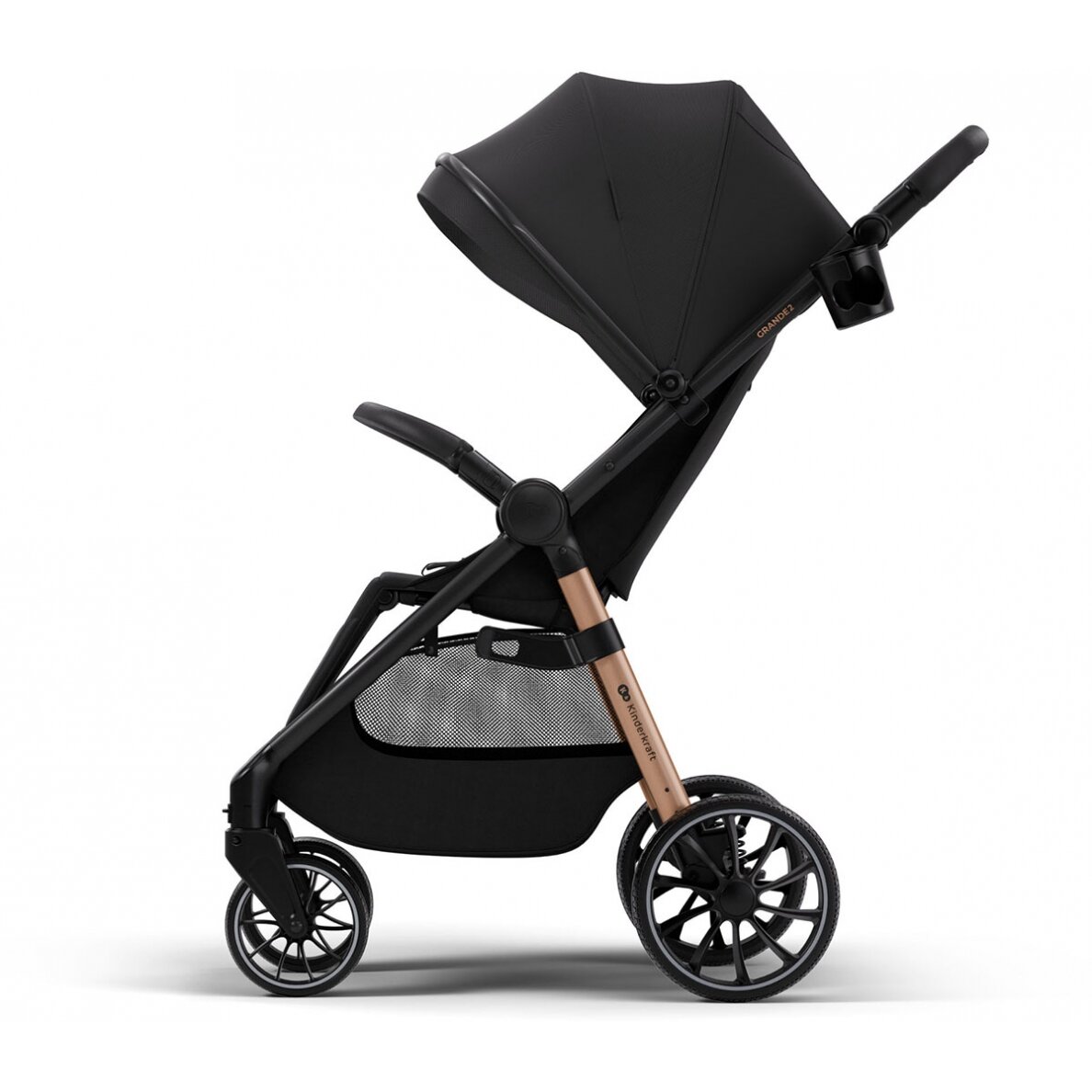 Kinderkraft Grande 2 - vaikiškas sportinis vežimėlis | Midnight Black 1 Kinderkraft Grande 2 - vaikiškas sportinis vežimėlis | Midnight Black 1