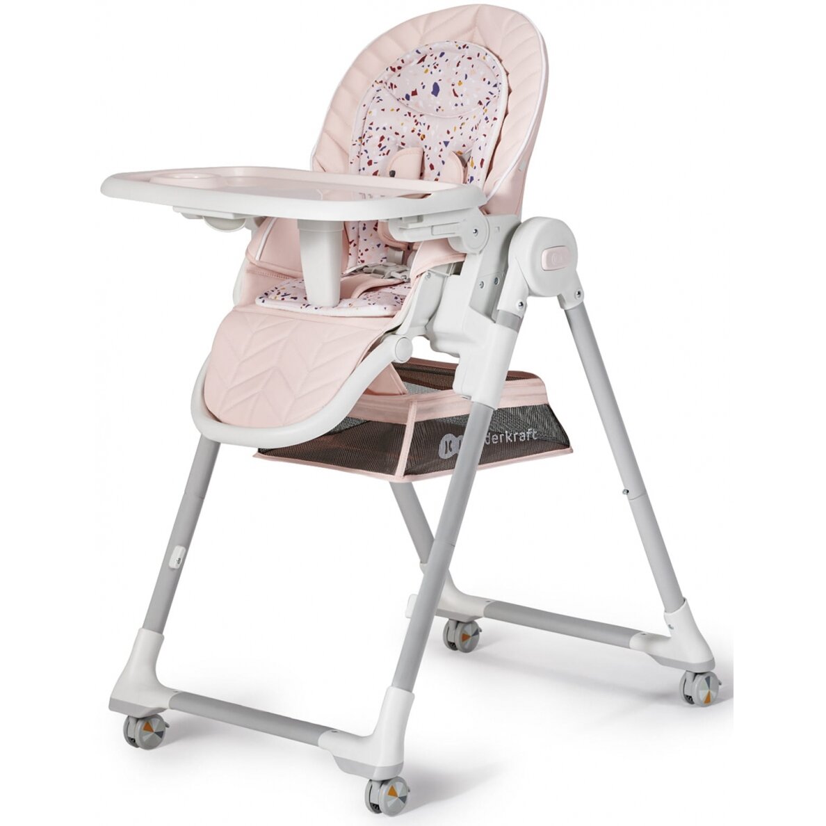 "Kinderkraft Lastree 2in1" - maitinimo kėdutė | Rožinė
