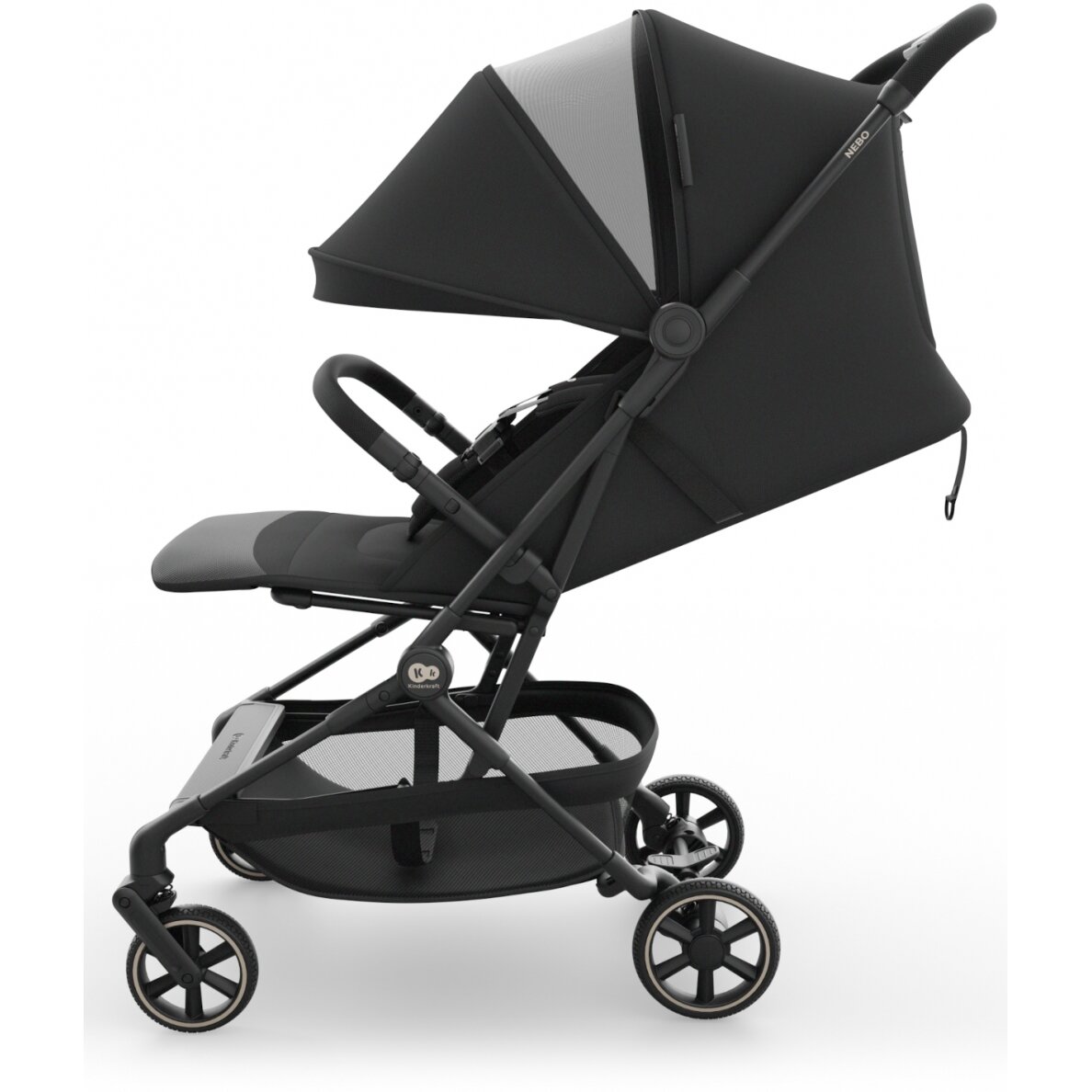 Kinderkraft Nebo - lengvas sportinis vеžimėlis | Midnight Black 6