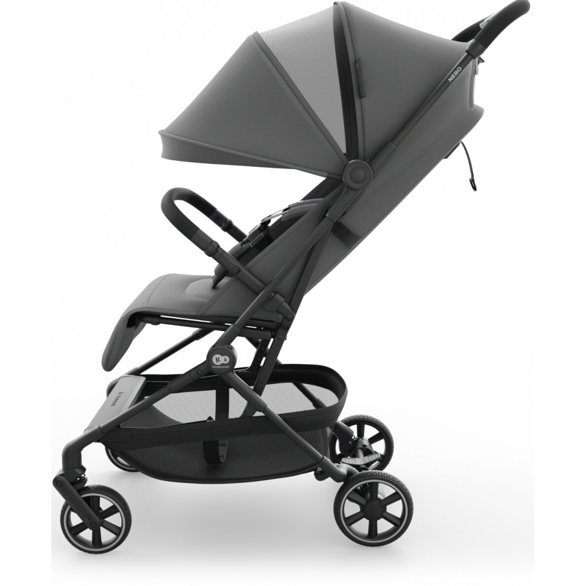 Kinderkraft Nebo - lengvas sportinis vеžimėlis | Platinum Grey 2 Kinderkraft Nebo - lengvas sportinis vеžimėlis | Platinum Grey 2