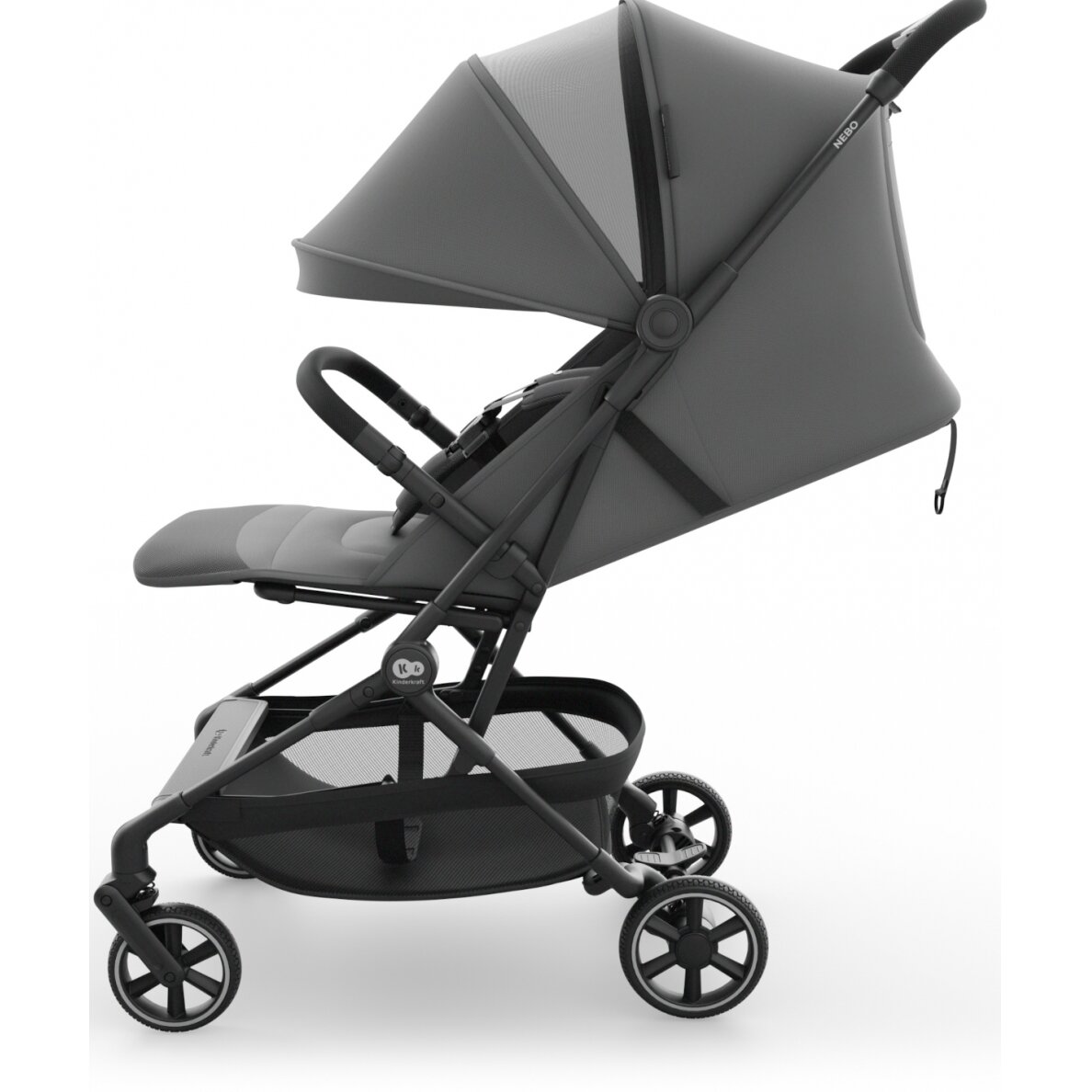 Kinderkraft Nebo - lengvas sportinis vеžimėlis | Platinum Grey 3 Kinderkraft Nebo - lengvas sportinis vеžimėlis | Platinum Grey 3