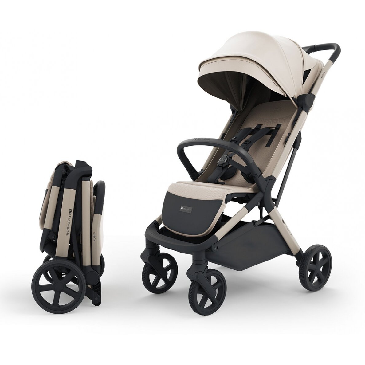Kinderkraft Nubi 3 - lengvas sportinukas | Sand Beige Kinderkraft Nubi 3 - lengvas sportinukas | Sand Beige
