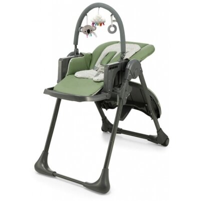 Kinderkraft Tummie - maitinimo kėdutė su gultuku 2in1 | Green 5 Kinderkraft Tummie - maitinimo kėdutė su gultuku 2in1 | Green 5