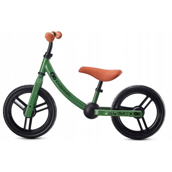Kinderkraft 2Way Next - balansinis dviratis | Forest Green 2 Kinderkraft 2Way Next - balansinis dviratis | Forest Green 2