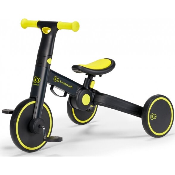Kinderkraft 4Trike - triratukas "3-in-1" | Black Volt 2 Kinderkraft 4Trike - triratukas "3-in-1" | Black Volt 2
