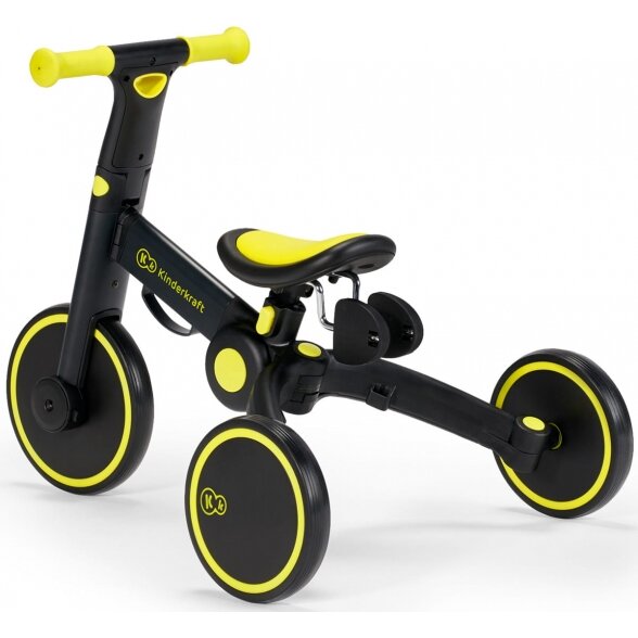 Kinderkraft 4Trike - triratukas "3-in-1" | Black Volt 6 Kinderkraft 4Trike - triratukas "3-in-1" | Black Volt 6