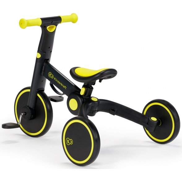 Kinderkraft 4Trike - triratukas "3-in-1" | Black Volt 8 Kinderkraft 4Trike - triratukas "3-in-1" | Black Volt 8