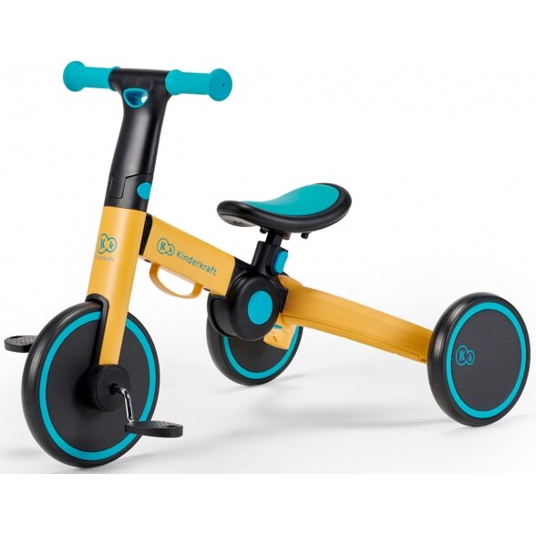 Kinderkraft 4Trike - triratukas "3-in-1" | Primrose Yellow 3 Kinderkraft 4Trike - triratukas "3-in-1" | Primrose Yellow 3
