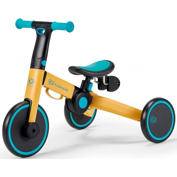 Kinderkraft 4Trike - triratukas "3-in-1" | Primrose Yellow Kinderkraft 4Trike - triratukas "3-in-1" | Primrose Yellow