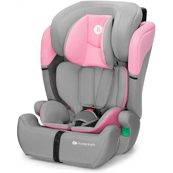 Kinderkraft Comfort Up i-Size - autokėdutė, ~9-36 kg | Pink Kinderkraft Comfort Up i-Size - autokėdutė, ~9-36 kg | Pink