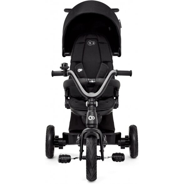 Kinderkraft EasyTwist - triratukas su pasukama sėdyne | Juoda 1 Kinderkraft EasyTwist - triratukas su pasukama sėdyne | Juoda 1