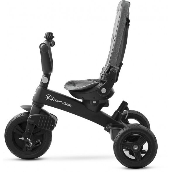 "Kinderkraft EasyTwist" triratukas su pasukama sėdyne | Grey 5