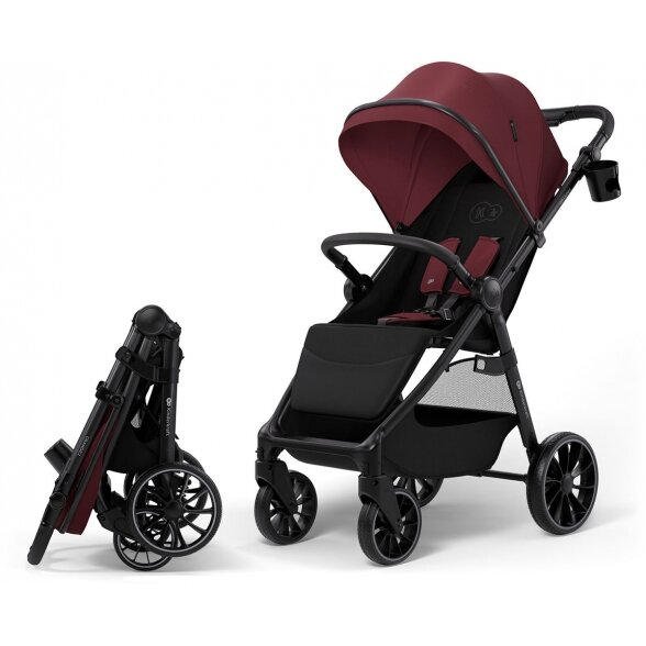 Kinderkraft Grande 2 - vaikiškas sportinis vežimėlis | Dark Ruby Kinderkraft Grande 2 - vaikiškas sportinis vežimėlis | Dark Ruby