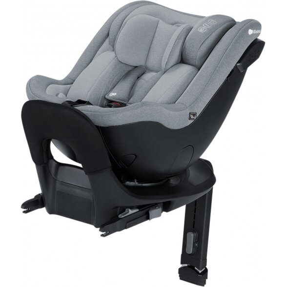 Kinderkraft i-Guard 360 i-Size pasukama autokėdutė | Cool Grey Kinderkraft i-Guard 360 i-Size pasukama autokėdutė | Cool Grey