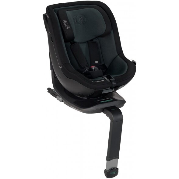 Kinderkraft i-Guard 360 i-Size pasukama autokėdutė | Grafito juoda 2 Kinderkraft i-Guard 360 i-Size pasukama autokėdutė | Grafito juoda 2