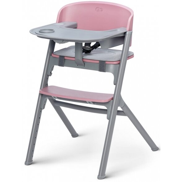 Kinderkraft Livy maitinimo kėdutė su Calmee gulimuoju krėslu Pink 4 Kinderkraft Livy maitinimo kėdutė su Calmee gulimuoju krėslu Pink 4