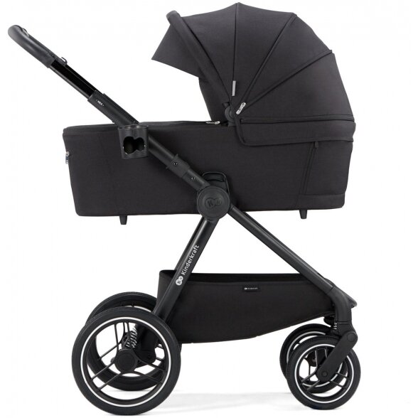 "Kinderkraft Nea" - daugiafunkcinis vežimėlis "2-in-1" su galimybe "3-in-1" | Midnight Black 1 "Kinderkraft Nea" - daugiafunkcinis vežimėlis "2-in-1" su galimybe "3-in-1" | Midnight Black 1