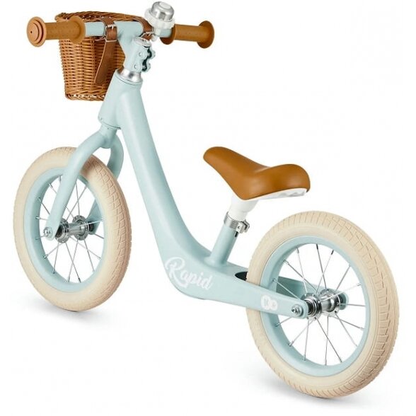 Kinderkraft Rapid 2 - lengvas balansinis dviratukas| Blue Breeze 3