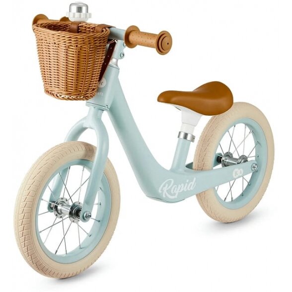 Kinderkraft Rapid 2 - lengvas balansinis dviratukas| Blue Breeze