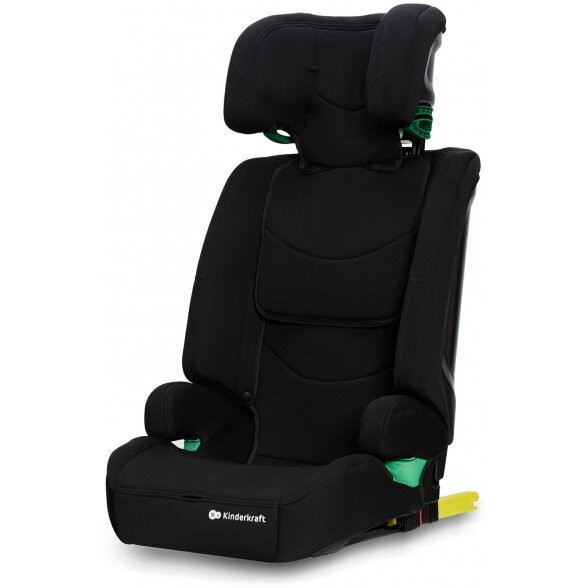Kinderkraft Safety Fix 2 i-Size -  autokėdutė, ~9-36 kg | Black 1