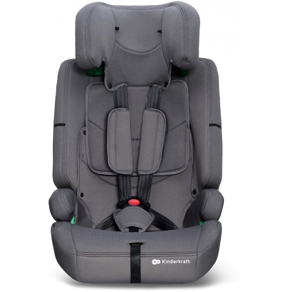 Kinderkraft Safety Fix 2 i-Size - autokėdutė, ~9-36 kg | Grey 2 Kinderkraft Safety Fix 2 i-Size - autokėdutė, ~9-36 kg | Grey 2