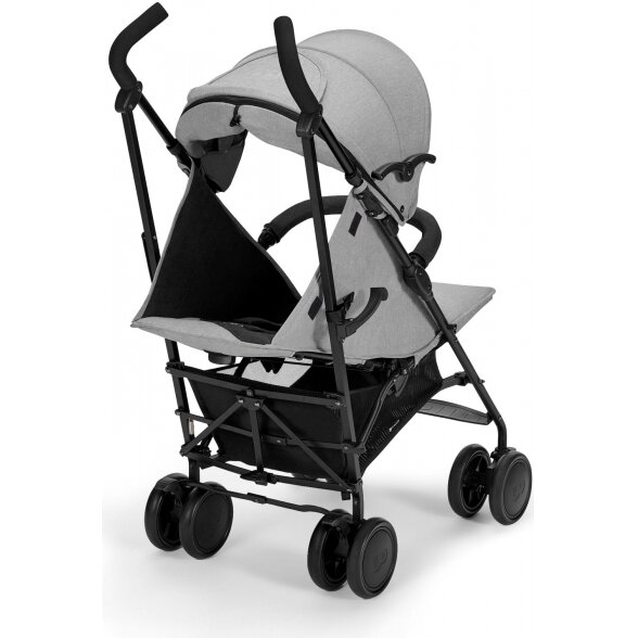 "Kinderkraft Siesta" vaikiškas vežimėlis/skėtukas | Grey 4 "Kinderkraft Siesta" vaikiškas vežimėlis/skėtukas | Grey 4