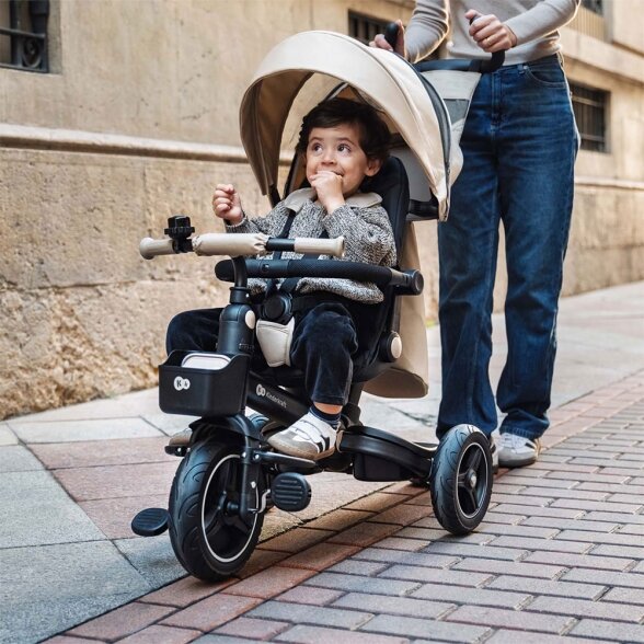 Kinderkraft Spinstep 2 Plus - vaikiškas triratukas 6in1 | Green 7 Kinderkraft Spinstep 2 Plus - vaikiškas triratukas 6in1 | Green 7