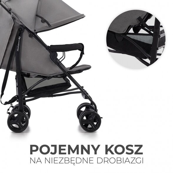 Kinderkraft Tik - vaikiškas vežimėlis, skėtukas | Stone Beige 6 Kinderkraft Tik - vaikiškas vežimėlis, skėtukas | Stone Beige 6