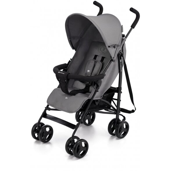 Kinderkraft Tik - vaikiškas vežimėlis, skėtukas | Stone Grey 1