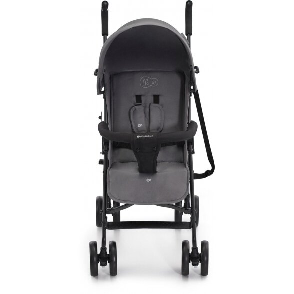 Kinderkraft Tik - vaikiškas vežimėlis, skėtukas | Stone Grey 5