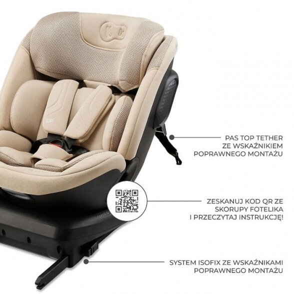 Kinderkraft Xpedition 3 i-Size – autokėdutė 40–150 cm | Grey 11 Kinderkraft Xpedition 3 i-Size – autokėdutė 40–150 cm | Grey 11