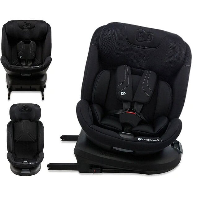 Kinderkraft Xpedition 3 i-Size – autokėdutė 40–150 cm | Black Kinderkraft Xpedition 3 i-Size – autokėdutė 40–150 cm | Black