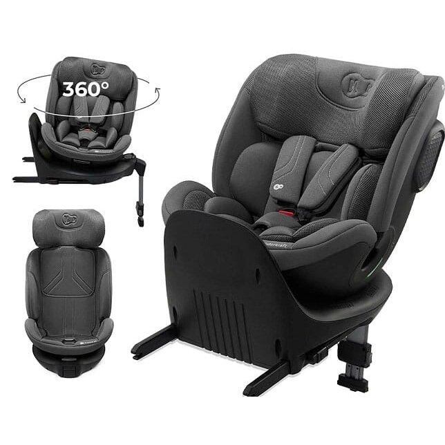 Kinderkraft Xrider 2 i-Size - pasukama autokėdutė | Grey Kinderkraft Xrider 2 i-Size - pasukama autokėdutė | Grey