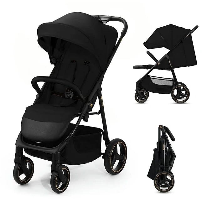 Kinderkraft Trig 3 - vaikiškas vežimėlis iki 22 kg | Onyx Black Kinderkraft Trig 3 - vaikiškas vežimėlis iki 22 kg | Onyx Black